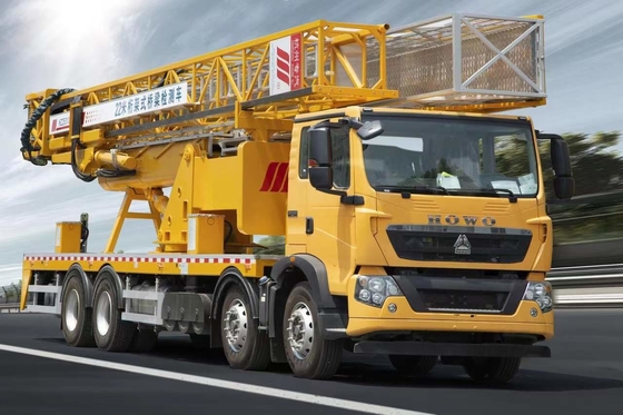 24m  Platform  type Bridge Inspection Vehicle Single Lane ocuppied
