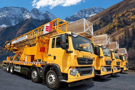 24m  Platform  type Bridge Inspection Vehicle Single Lane ocuppied